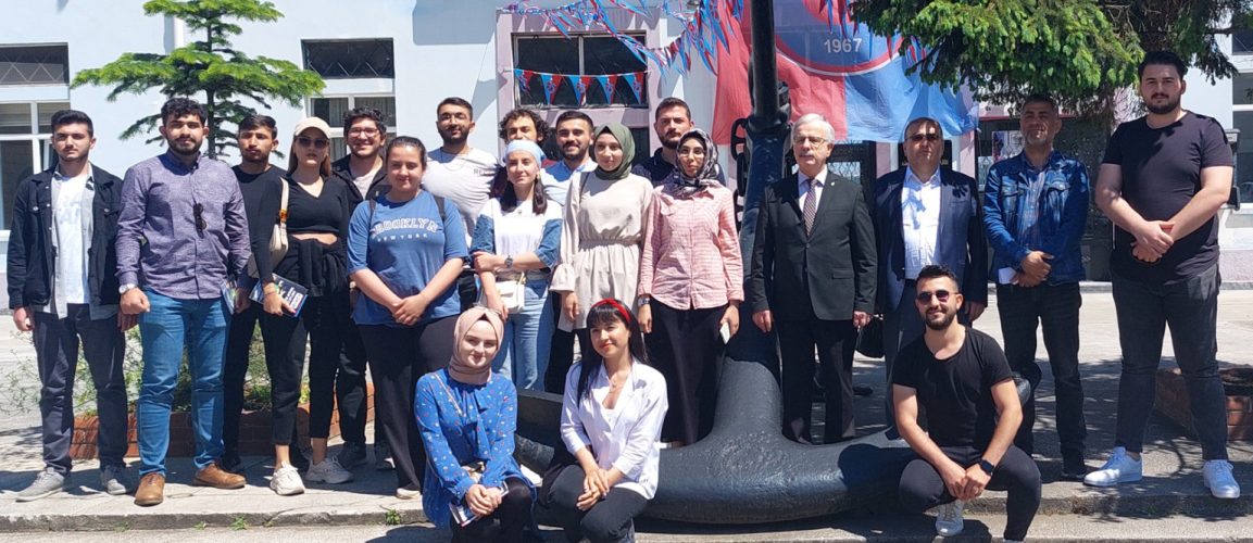RECEP TAYYIP ERDOĞAN UNIVERSITY STUDENTS AT TRABZONPORT